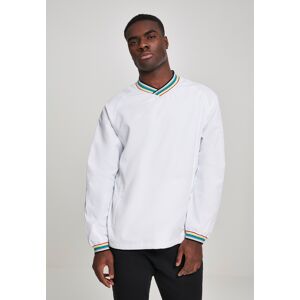 Urban Classics Warm Up Pull Over Wht/multicolor Biela M Urban Classics Warm Up Pull Over Wht/multicolor Biela M