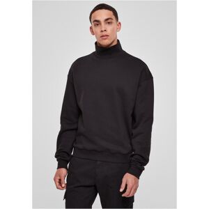 Urban Classics High Rib Neck Crew Black Čierna L Urban Classics High Rib Neck Crew Black Čierna L