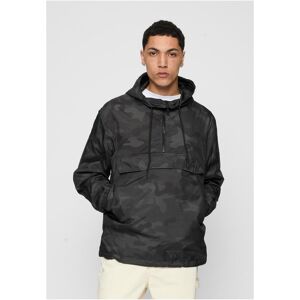 Urban Classics Camo Pull Over Windbreaker Šedá S Urban Classics Camo Pull Over Windbreaker Šedá S