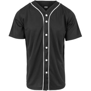 Urban Classics Čierne Baseballové Tričko Šedá L Urban Classics Čierne Baseballové Tričko Šedá L