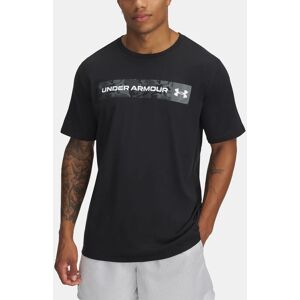 Men'S Under Armour Camo Chest Stripe Ss T-Shirt Čierna Xs Men'S Under Armour Camo Chest Stripe Ss T-Shirt Čierna Xs