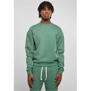 Urban Classics List Ultra Heavy Crew Zelená S Urban Classics List Ultra Heavy Crew Zelená S