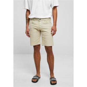 Urban Classics Washed-Out Denim Shorts In A Relaxed Fit Krémová 42 Urban Classics Washed-Out Denim Shorts In A Relaxed Fit Krémová 42