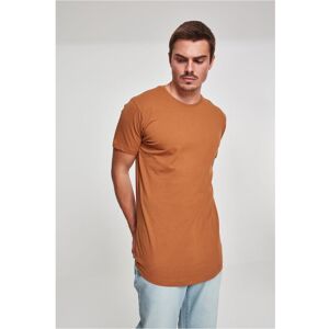 Urban Classics Shaped Long Caramel T-Shirt Hnedá L Urban Classics Shaped Long Caramel T-Shirt Hnedá L