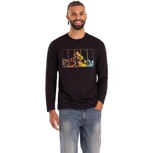Men'S T-Shirt Trespass Zeplin Čierna S Men'S T-Shirt Trespass Zeplin Čierna S