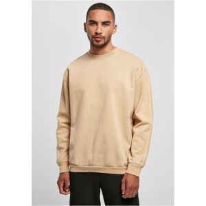 Urban Classics Heavy Terry Garment Dye Crew Union Beige Krémová S Urban Classics Heavy Terry Garment Dye Crew Union Beige Krémová S