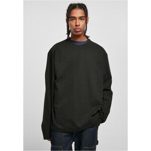 Urban Classics Ultra Heavy Oversized Black Long Sleeve Sleeve Čierna M Urban Classics Ultra Heavy Oversized Black Long Sleeve Sleeve Čierna M