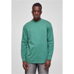 Urban Classics Tall Tee L/s Sheet Zelená S Urban Classics Tall Tee L/s Sheet Zelená S