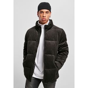 Urban Classics Boxed Corduroy Jacket Black Čierna L Urban Classics Boxed Corduroy Jacket Black Čierna L