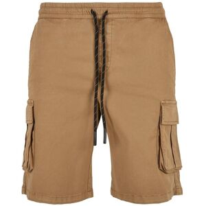 Urban Classics Cargo Shorts With Drawstring Darksand Hnedá L Urban Classics Cargo Shorts With Drawstring Darksand Hnedá L