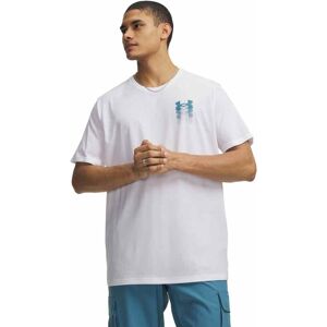 Pánske Tričko Under Armour Blur Logo Biela Xl Pánske Tričko Under Armour Blur Logo Biela Xl