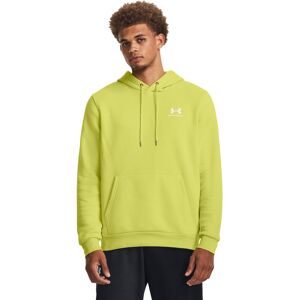 Men'S Under Armour Essential Fleece Hoodie Kaki M Men'S Under Armour Essential Fleece Hoodie Kaki M