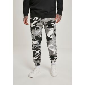 Urban Classics Camo Cargo Jogging Nohavice 2.0 Snehová Kamufláž Čierna 28 Urban Classics Camo Cargo Jogging Nohavice 2.0 Snehová Kamufláž Čierna 28