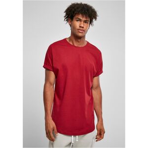 Urban Classics Long Turnup T-Shirt Brick Červená S Urban Classics Long Turnup T-Shirt Brick Červená S