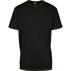 Urban Classics Heavy Oversized Contrast Stitch Tee Black/electric Lime Čierna M Urban Classics Heavy Oversized Contrast Stitch Tee Black/electric Lime Čierna M