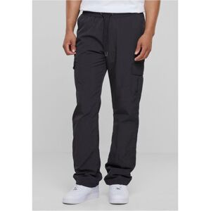 Urban Classics Nylon Cargo Pants With Straight Legs Black Čierna 4xl Urban Classics Nylon Cargo Pants With Straight Legs Black Čierna 4xl