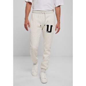 Urban Classics Frottee Patch Sweatpants Light Grey Šedá Xl Urban Classics Frottee Patch Sweatpants Light Grey Šedá Xl