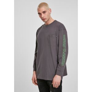 Urban Classics Tričko S Dlhým Rukávom Neon Logo Čierna S Urban Classics Tričko S Dlhým Rukávom Neon Logo Čierna S