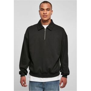 Urban Classics Crew Shirt Collar Black Čierna M Urban Classics Crew Shirt Collar Black Čierna M