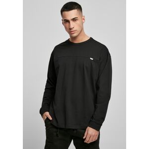 Urban Classics Organic Cotton Short Curved Oversized Ls Black Čierna S Urban Classics Organic Cotton Short Curved Oversized Ls Black Čierna S