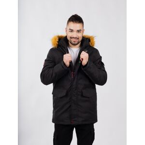 Pánska Bunda Glano Čierna 3xl Pánska Bunda Glano Čierna 3xl