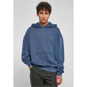 Urban Classics Small Embroidery With A Spaceblue Hood Modrá Xl Urban Classics Small Embroidery With A Spaceblue Hood Modrá Xl