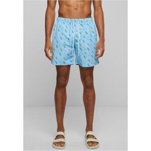 Urban Classics Swimsuit With Light Blue/ice Pattern Svetlomodrá Xs Urban Classics Swimsuit With Light Blue/ice Pattern Svetlomodrá Xs