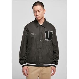 Urban Classics Sports College Jacket Black Šedá Xl Urban Classics Sports College Jacket Black Šedá Xl