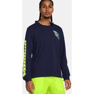 Men'S T-Shirt Under Armour Run Anywhere Ls Čierna S Men'S T-Shirt Under Armour Run Anywhere Ls Čierna S