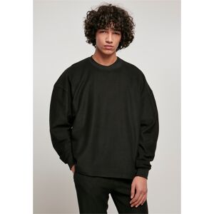 Urban Classics Pánske Tričko S Dlhým Rukávom Rib Terry Čierna 4xl Urban Classics Pánske Tričko S Dlhým Rukávom Rib Terry Čierna 4xl