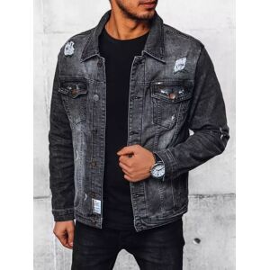 Pánska Bunda Dstreet Denim Šedá M Pánska Bunda Dstreet Denim Šedá M
