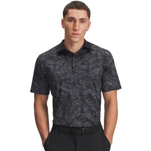 Men'S Polo Shirt Under Armour Playoff 3.0 Printed Polo Čierna S Men'S Polo Shirt Under Armour Playoff 3.0 Printed Polo Čierna S