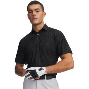 Pánske Polokošele Under Armour Armourdry Jacquard Čierna M Pánske Polokošele Under Armour Armourdry Jacquard Čierna M