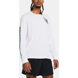 Men'S T-Shirt Under Armour Run Anywhere Ls Biela Xxl Men'S T-Shirt Under Armour Run Anywhere Ls Biela Xxl