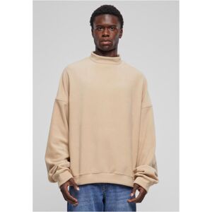 Urban Classics Men'S Oversized Fleece Sweatshirt Crew Sand Krémová S Urban Classics Men'S Oversized Fleece Sweatshirt Crew Sand Krémová S