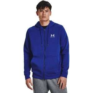 Men'S Under Armour Essential Fleece Fz Hood Hoodie Modrá S Men'S Under Armour Essential Fleece Fz Hood Hoodie Modrá S