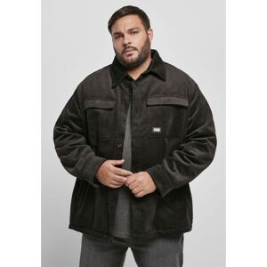 Urban Classics Corduroy Jacket Black Čierna Xxl Urban Classics Corduroy Jacket Black Čierna Xxl