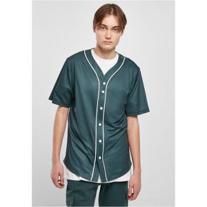 Urban Classics Baseball Mesh Jersey Bottle Green/white Biela M Urban Classics Baseball Mesh Jersey Bottle Green/white Biela M