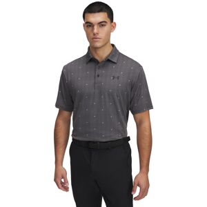 Men'S Polo Shirt Under Armour Playoff 3.0 Printed Polo Šedá S Men'S Polo Shirt Under Armour Playoff 3.0 Printed Polo Šedá S
