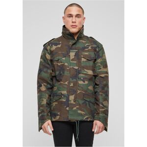 Brandit Bunda M-65 Field Jacket Olivová Maskáčová Čierna S Brandit Bunda M-65 Field Jacket Olivová Maskáčová Čierna S