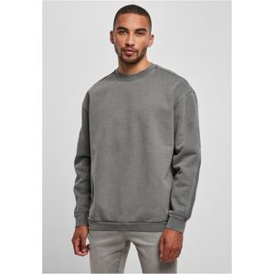 Urban Classics Dark Shadow Heavy Terry Garment Dye Crew Šedá L Urban Classics Dark Shadow Heavy Terry Garment Dye Crew Šedá L