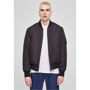 Urban Classics Recyclet Basic Bomber Jacket Black Šedá 5xl Urban Classics Recyclet Basic Bomber Jacket Black Šedá 5xl