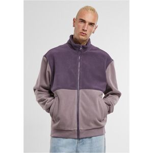Urban Classics Men'S Sweatshirt Colour Block Polar Purple Šedá S Urban Classics Men'S Sweatshirt Colour Block Polar Purple Šedá S