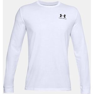 Under Armour Sportstyle Left Chest Ls T-Shirt Biela Xs Under Armour Sportstyle Left Chest Ls T-Shirt Biela Xs