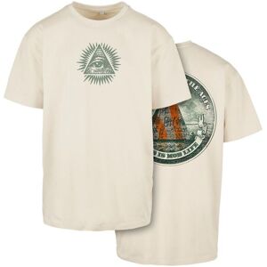 Mister Tee New Order Oversize Tee Sand Krémová L Mister Tee New Order Oversize Tee Sand Krémová L