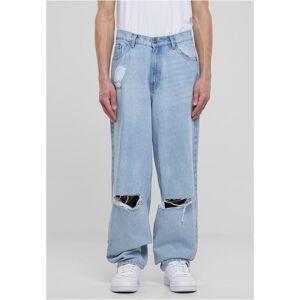 Urban Classics Men'S Heavy Ounce Knee Cut Baggy Jeans Blue Svetlomodrá 30 Urban Classics Men'S Heavy Ounce Knee Cut Baggy Jeans Blue Svetlomodrá 30