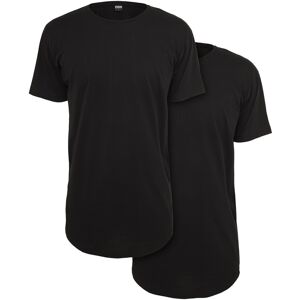 Urban Classics Men'S Basic T-Shirt 2-Pack Black Čierna Xs Urban Classics Men'S Basic T-Shirt 2-Pack Black Čierna Xs