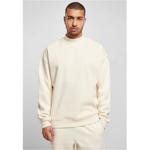Urban Classics Mock Neck Crew Whitesand Biela S Urban Classics Mock Neck Crew Whitesand Biela S