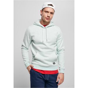 Urban Classics Basic Melange Hoody Aqua Melange Modrá L Urban Classics Basic Melange Hoody Aqua Melange Modrá L