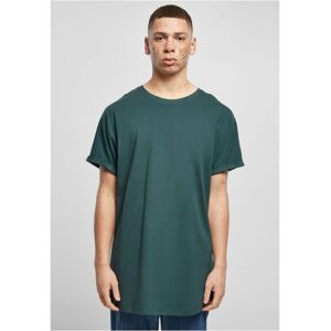 Urban Classics Men'S Long Shaped Turnup T-Shirt - Green Tyrkysová S Urban Classics Men'S Long Shaped Turnup T-Shirt - Green Tyrkysová S